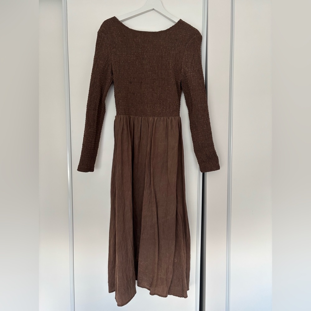 Gifts for Her🎁 Gorgeous Tencel Long Sleeve Dress